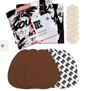 🆕️Brassybra Adhesive Bra Chocolate Set, Size C-D